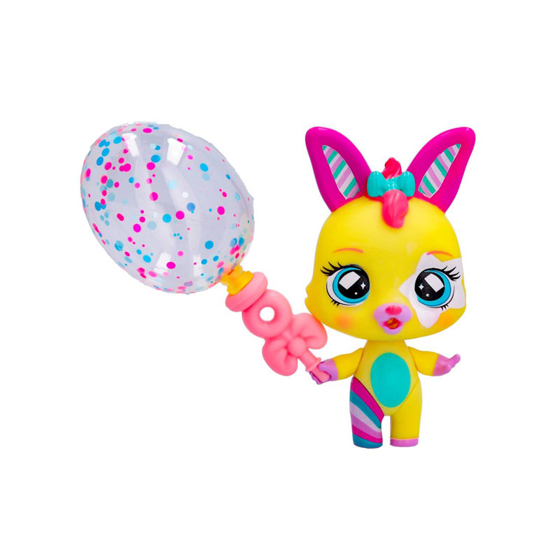 Giochi Preziosi Bubiloons Confetti Ζωάκι με Μπαλόνι Wave 1 Κουνελάκι Mila