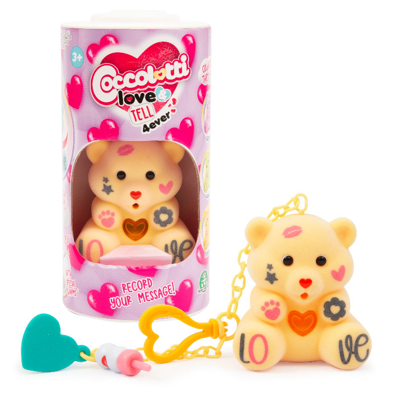 Giochi Preziosi Coccolotti Καρδουλίνια Love & Tell4Ever Sunshine 6cm