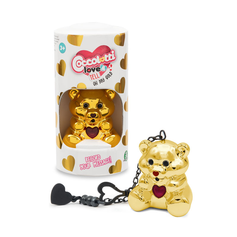 Giochi Preziosi Coccolotti Καρδουλίνι Oh My Gold Χρυσό 7cm