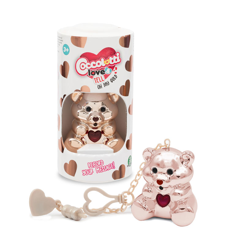 Giochi Preziosi Coccolotti Καρδουλίνι Oh My Gold Ροζ-Χρυσό 7cm