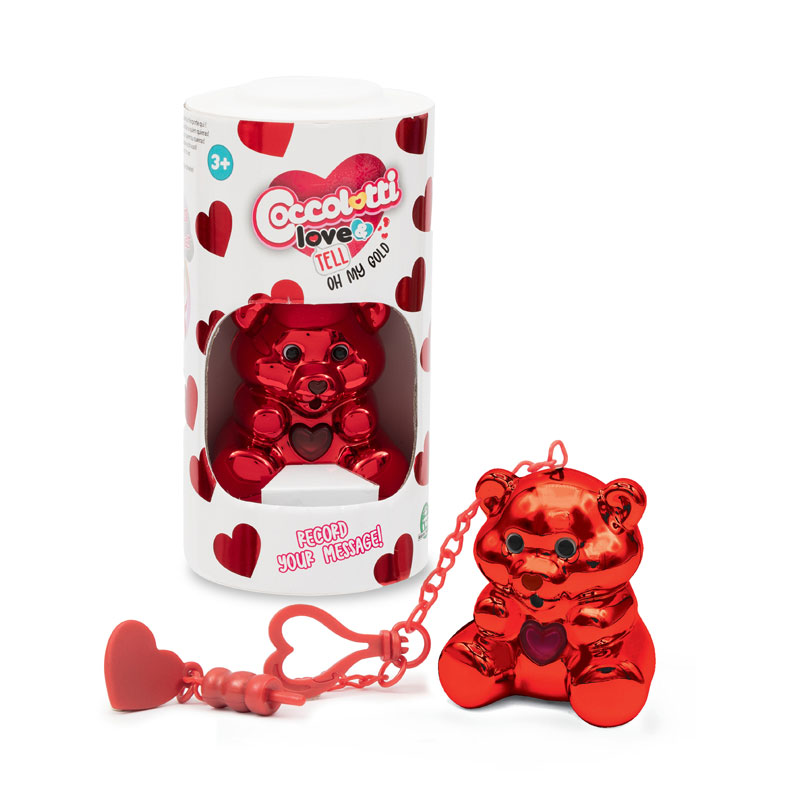 Giochi Preziosi Coccolotti Καρδουλίνι Oh My Gold Κόκκινο 7cm