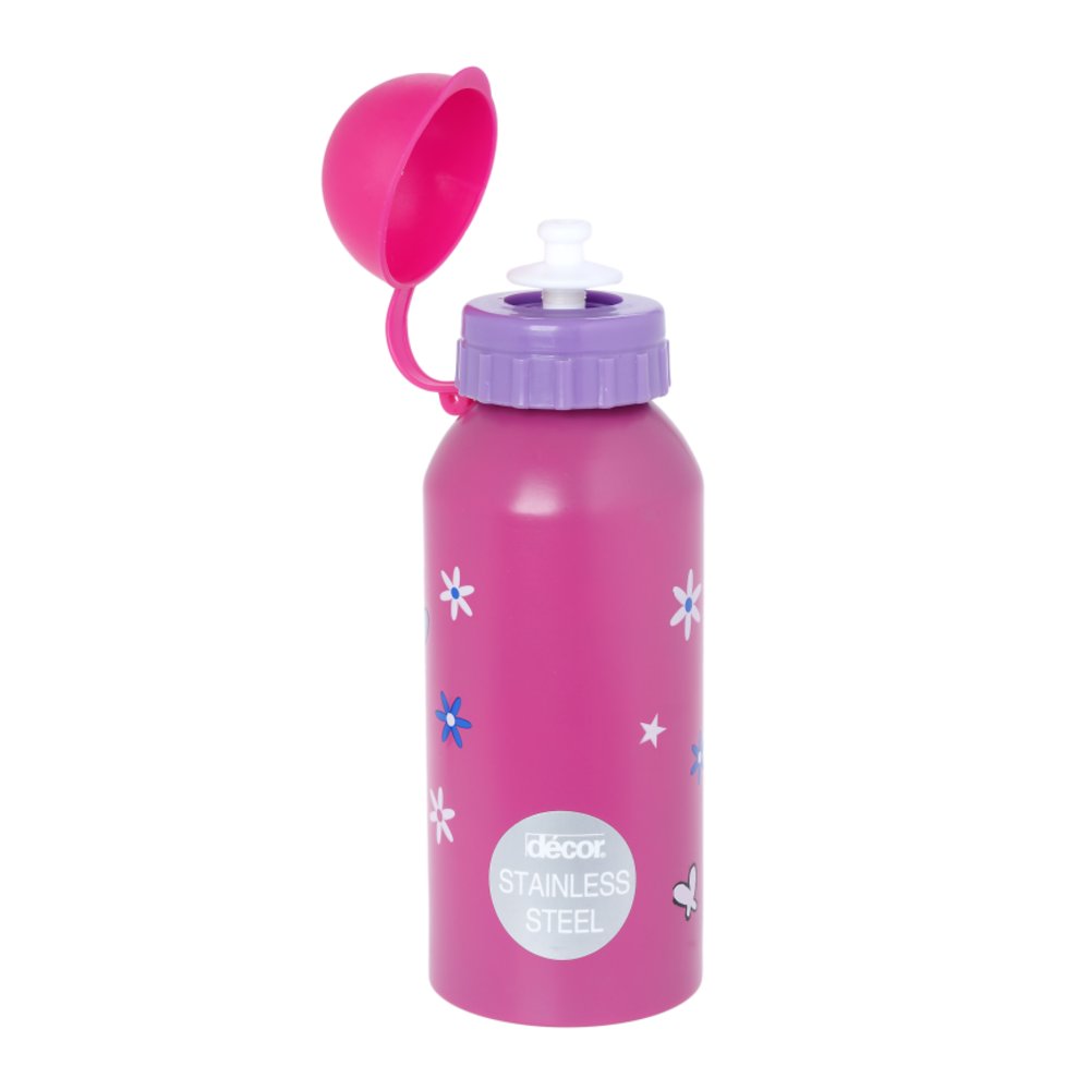 Ecolife Μεταλλικό Μπουκάλι Decor 450ml Girls