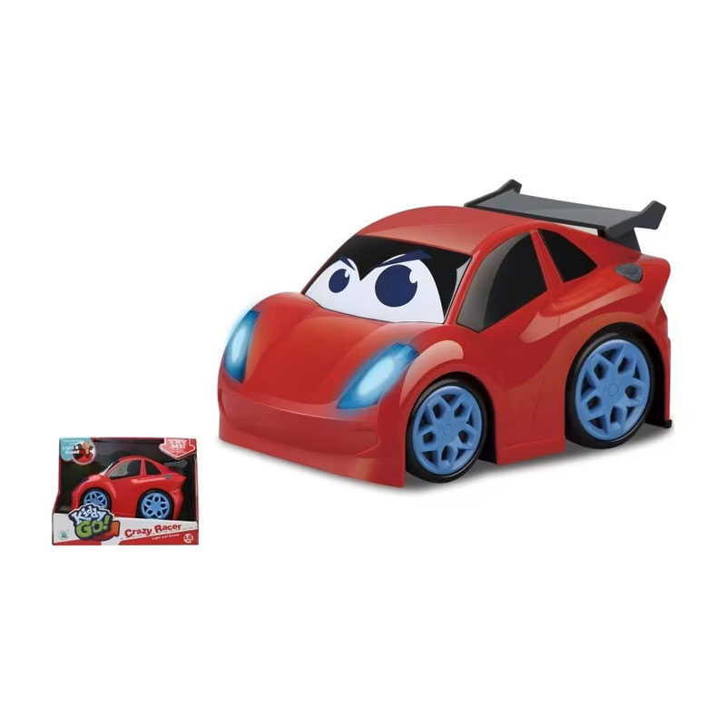 Just Toys Kidz To GO Crazy Racer Κόκκινο