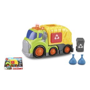 Just Toys Kidz To GO Busy City Σετ Όχημα Ανακύκλωσης 19,5cm