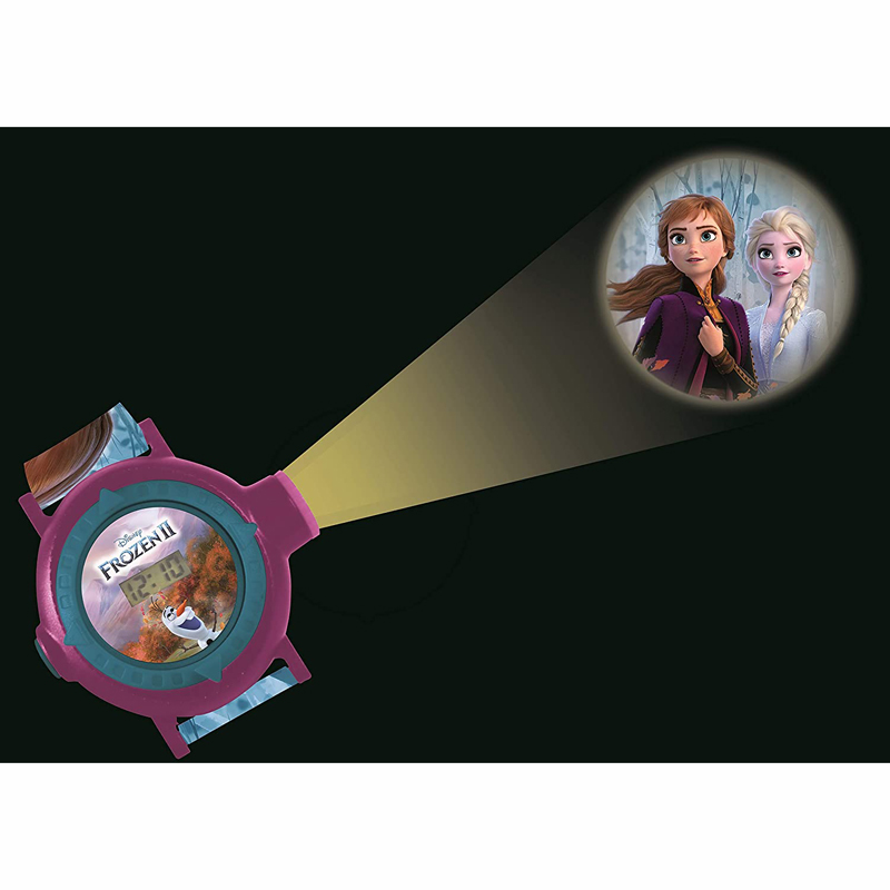 Lexibook Ψηφιακό Ρολόι Χειρός Frozen Digital Projection Watch with 20 images DMW050FZ