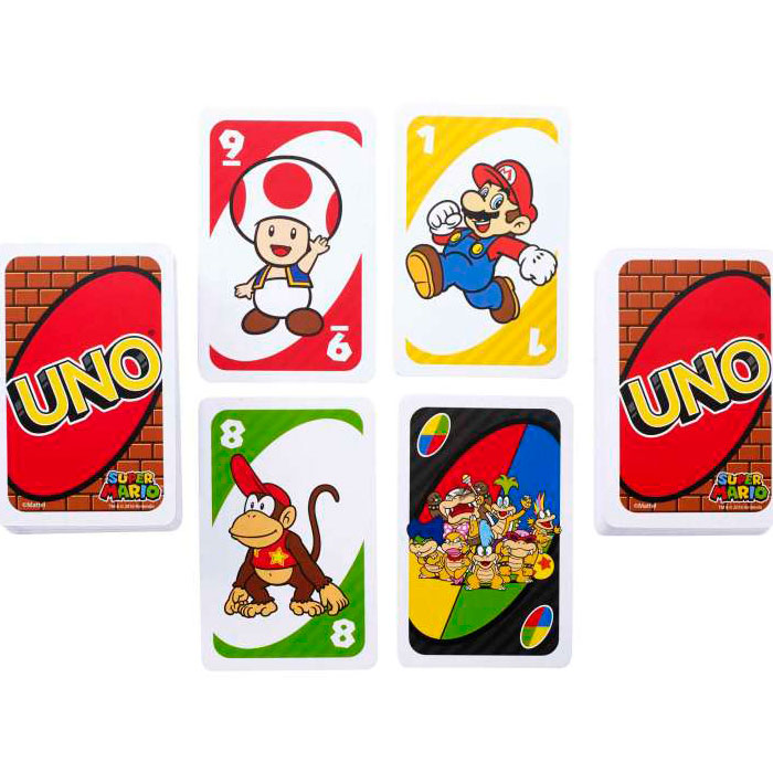 Mattel Uno Super Mario (Αγγλική Έκδοση) DRD00