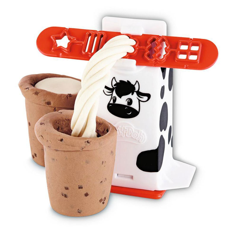 Hasbro Play-Doh Kitchen Creations Silly Snacks Milk n' Cookies Set