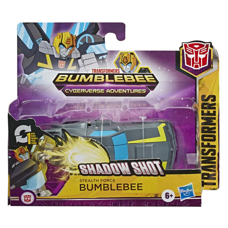 Hasbro Transformers Cybrverse 1-Step Stealth Force Bumblebee 11 cm