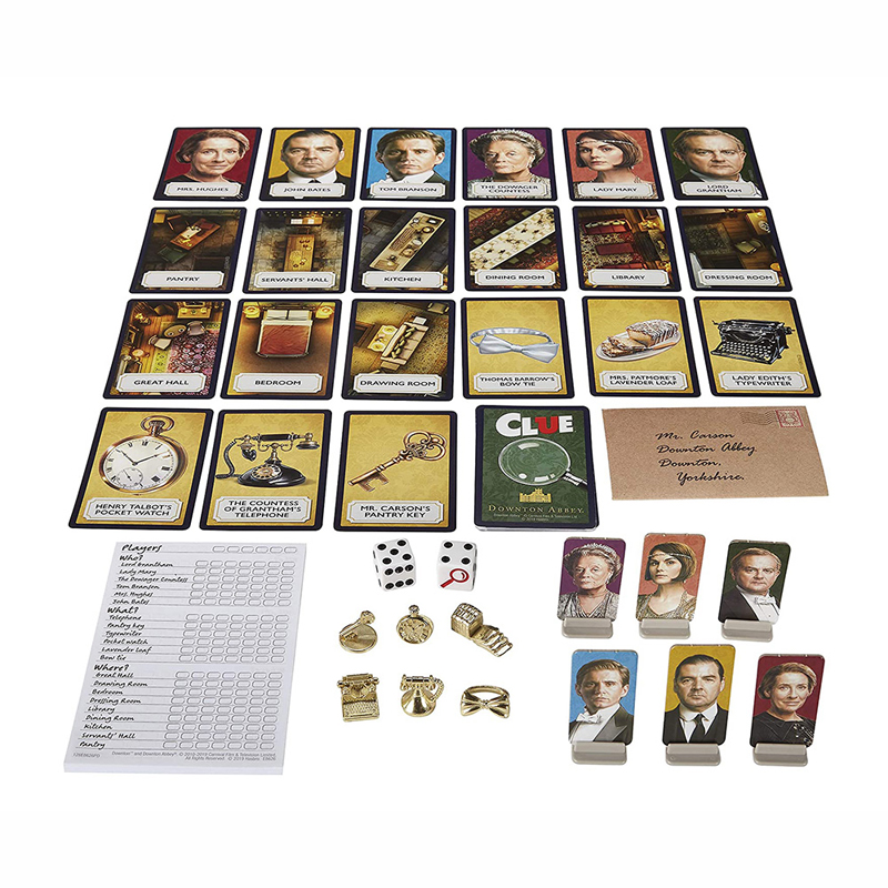 Hasbro Cluedo Downtown Abbey - Αγγλική Έκδοση E8626