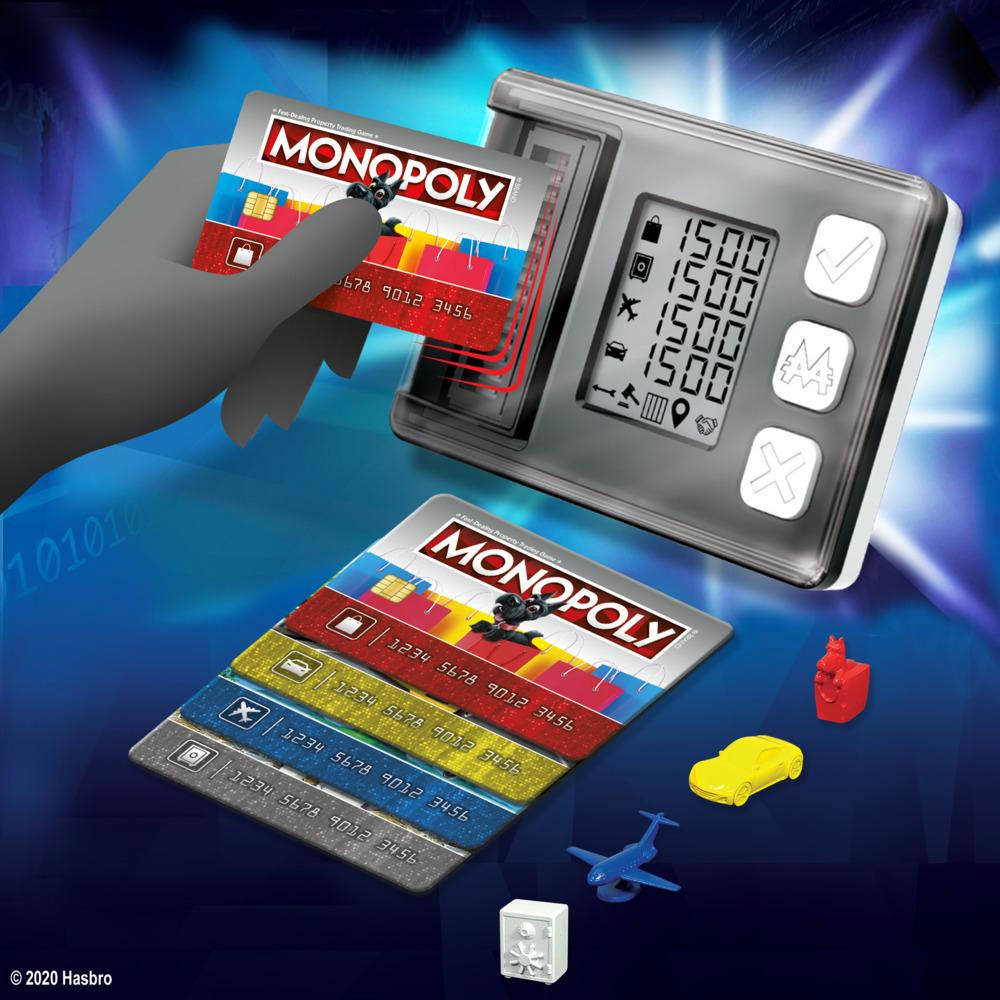 Hasbro Επιτραπέζιο Monopoly Super Electronic Banking Ηλεκτρονική Εξαργύρωση Bonus E8978