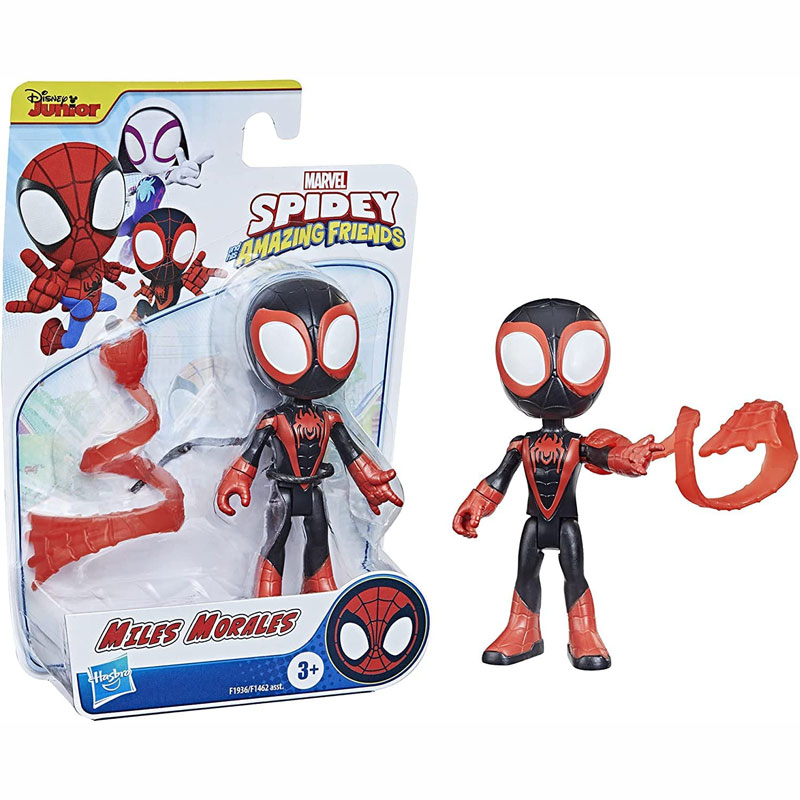 Hasbro Marvel Spidey and His Amazing Friends Φιγούρες 10cm Miles Morales Spider Man
