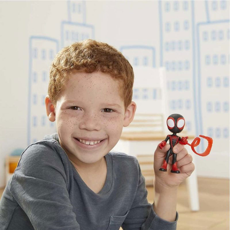 Hasbro Marvel Spidey and His Amazing Friends Φιγούρες 10cm Miles Morales Spider Man