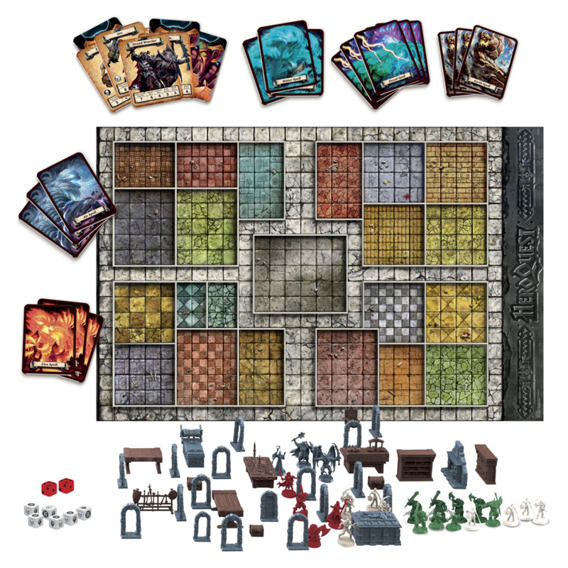 Hasbro Επιτραπέζιο HeroQuest - Αγγλική Έκδοση F2847