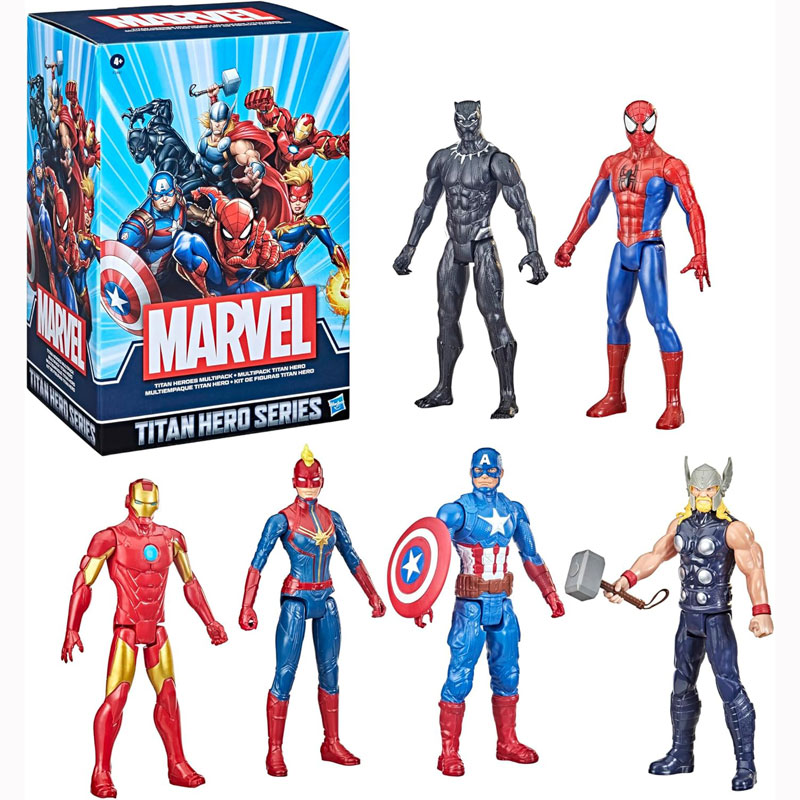 Hasbro Marvel Titan Hero 6 Action Figures Multipack 30cm F2861