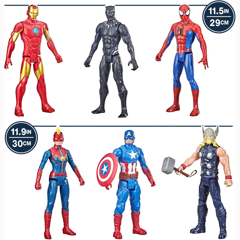 Hasbro Marvel Titan Hero 6 Action Figures Multipack 30cm F2861