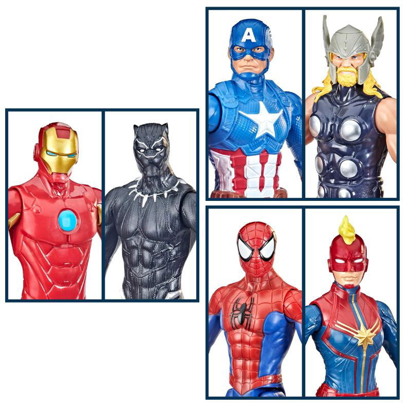 Hasbro Marvel Titan Hero 6 Action Figures Multipack 30cm F2861