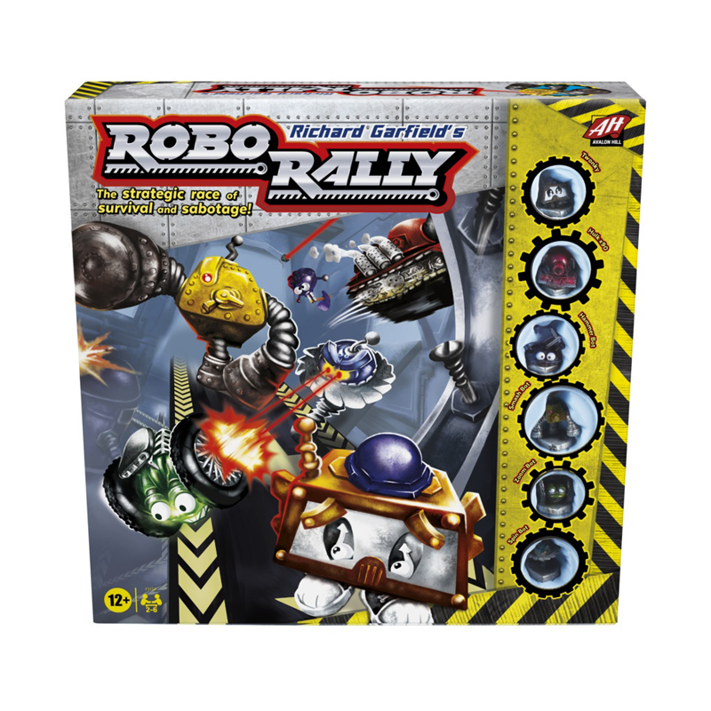 Hasbro Επιτραπέζιο Robo Rally Αγγλική Έκδοση F3154