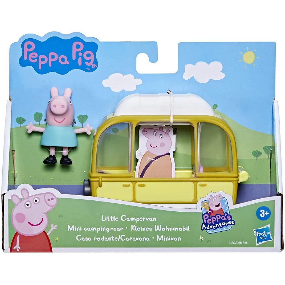 Hasbro Peppa Pig Little Vehicles Little Campervan & Φιγούρα 6cm