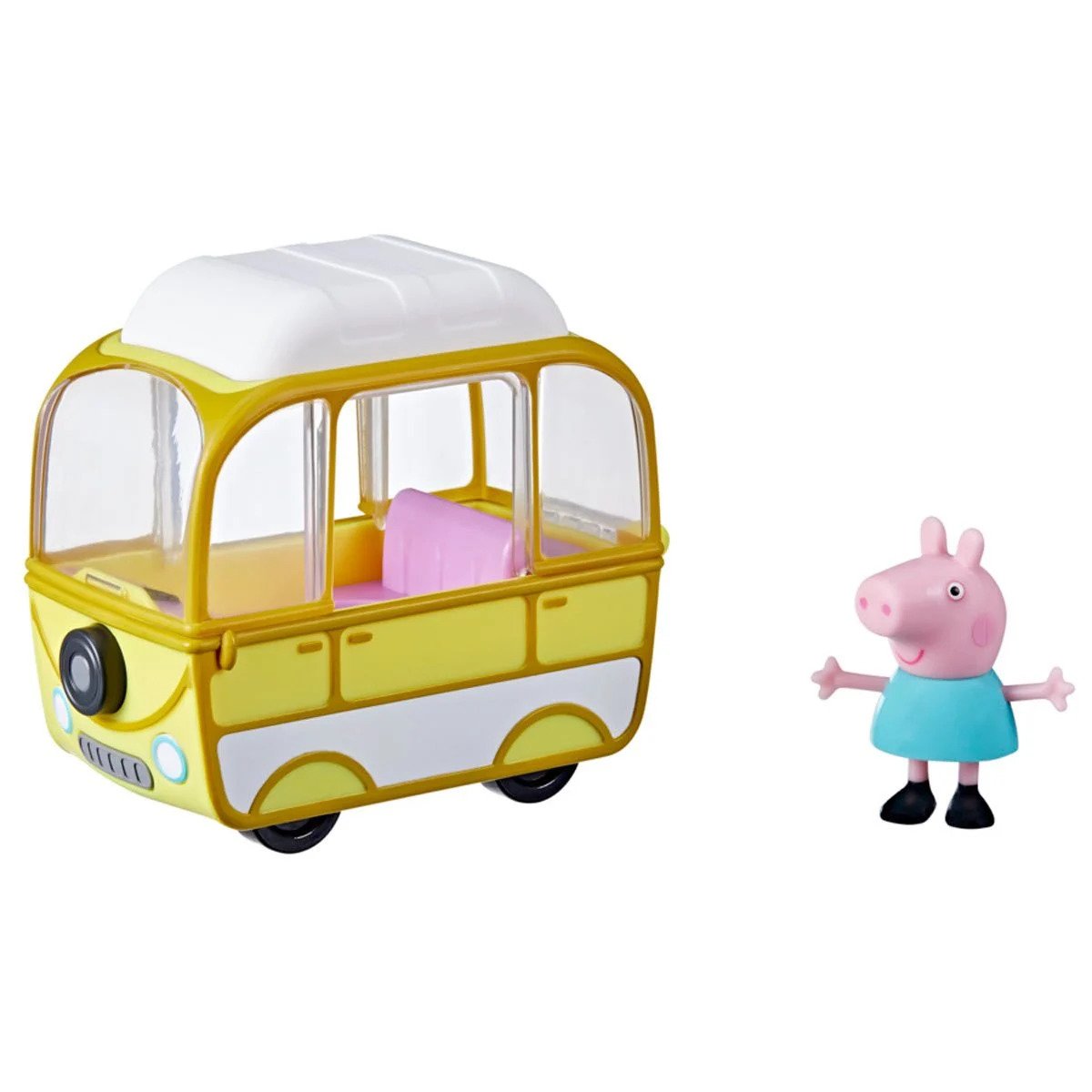 Hasbro Peppa Pig Little Vehicles Little Campervan & Φιγούρα 6cm