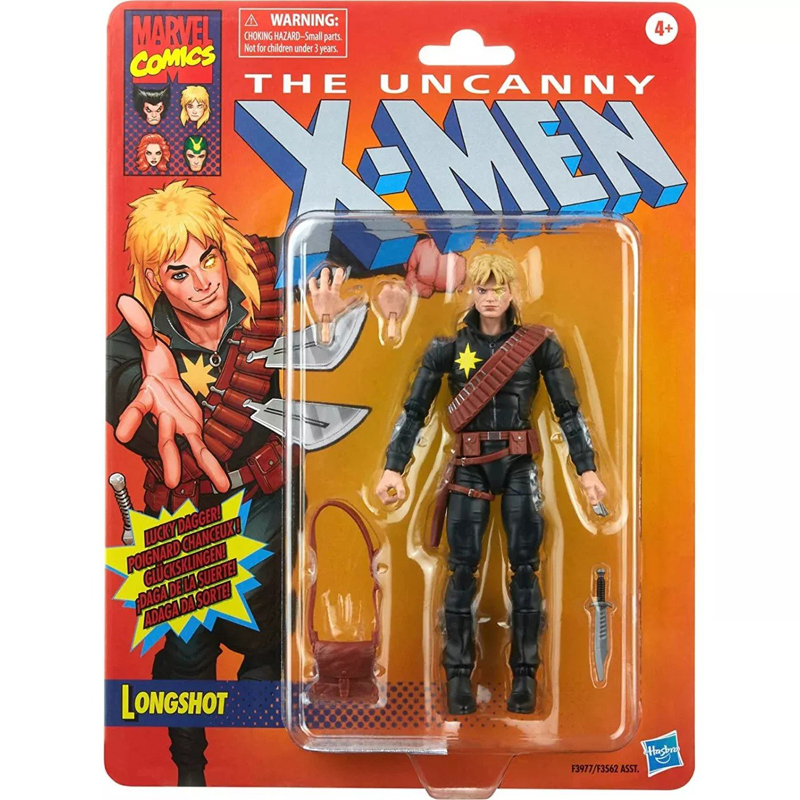 Hasbro Marvel Legends Series X-Men Classic Longshot 15 εκ. Φιγούρα