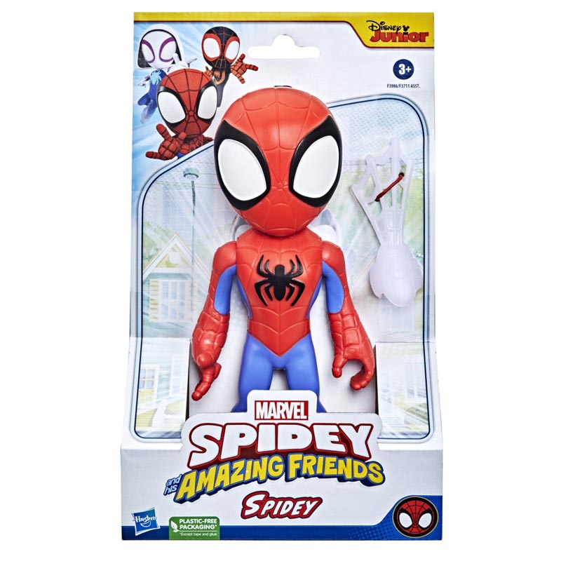 Hasbro Marvel Spidey And His Amazing Friends Φιγούρα Spidey 22 cm
