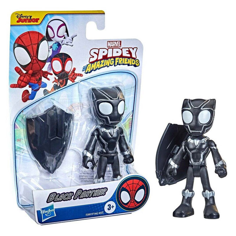 Hasbro Marvel Spidey and His Amazing Friends Φιγούρες 10cm Black Panther
