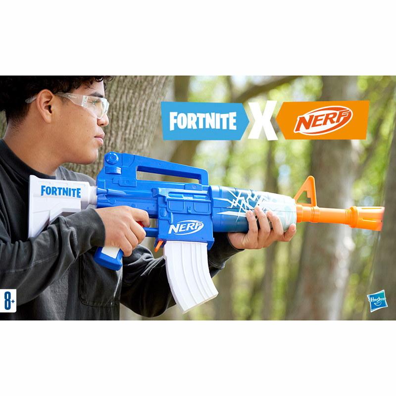 Hasbro Nerf Εκτοξευτής Fortnite RAD AR Blue Shock F4108