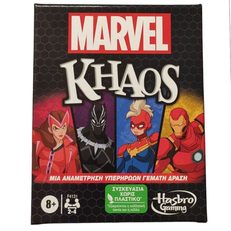 Hasbro Επιτραπέζιο Παιχνίδι Marvel Khaos (Ελληνική έκδοση) F4131