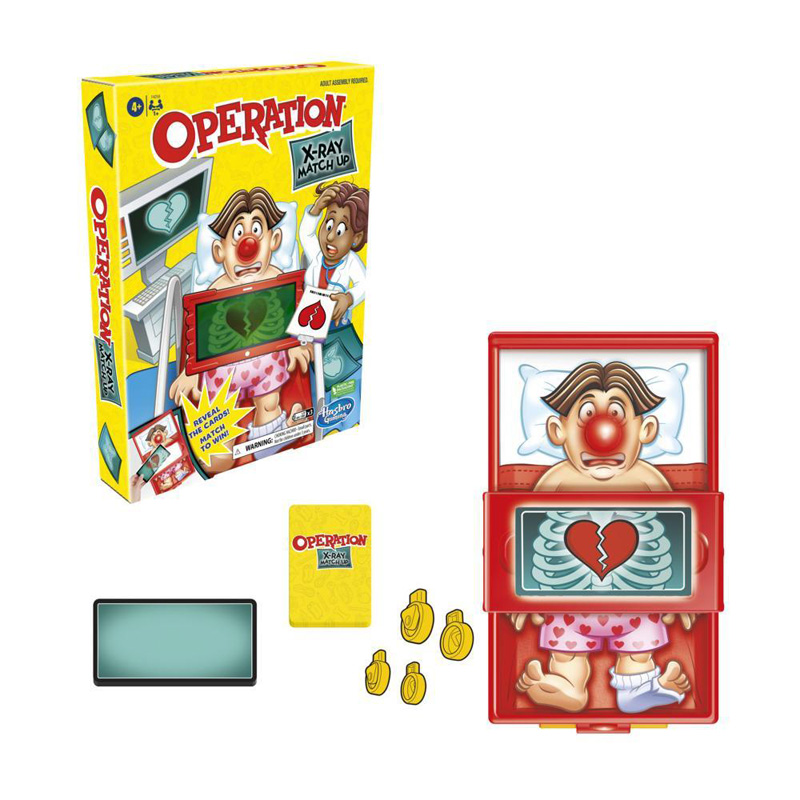 Hasbro Επιτραπέζιο Οι Μικροί Γιατροί Operation X-Ray F4259