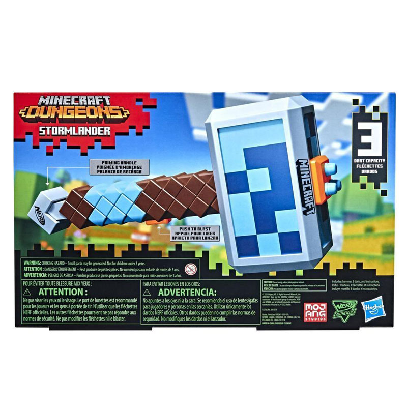 Hasbro Nerf Minecraft Schilling F4416