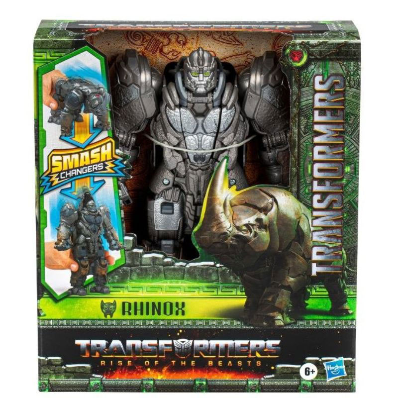 Hasbro Transformers Rise of the Beasts Smash Changers Rhinox 23cm