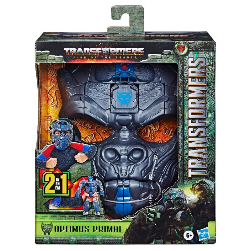 Hasbro Transformers Movie 7 Roleplay 2-in-1 Converting Mask Optimus Primal