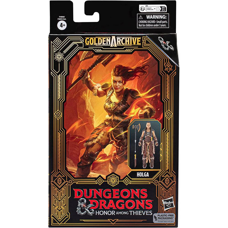 Hasbro Dungeons Dragons Honor Among Thieves: Golden Archive Action Figure - Holga 15cm F4866