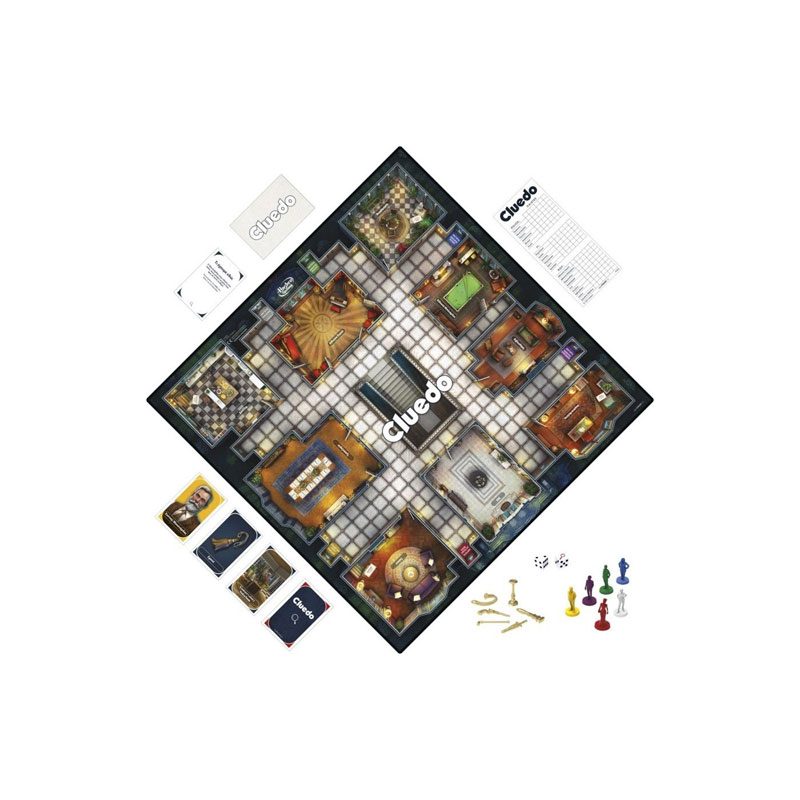 Hasbro Επιτραπέζιο Clue Cluedo Classic Refresh F6420