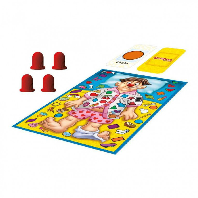 Hasbro Επιτραπέζιο Οι Μικροί Γιατροί Operation Junior F6644