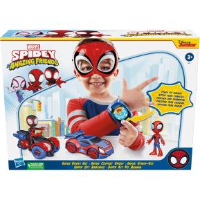 Hasbro Marvel Spidey And His Amazing Friends Super Spidey Set Vecicle Bundle F6691
