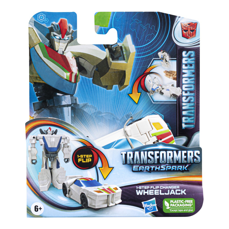Hasbro Transformers EarthSpark Step Flip Changer Wheeljack 9cm