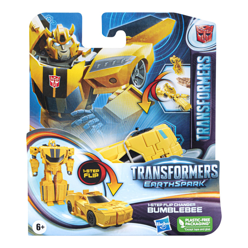 Hasbro Transformers EarthSpark Step Flip Changer Bumblebee 9cm