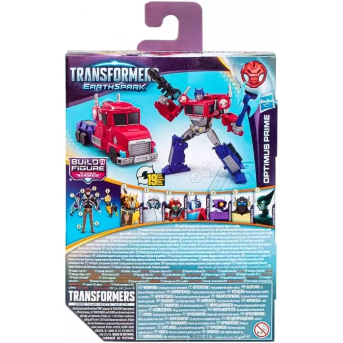 Hasbro Transformer EarthSpark Deluxe Class Optimus Prime 12cm
