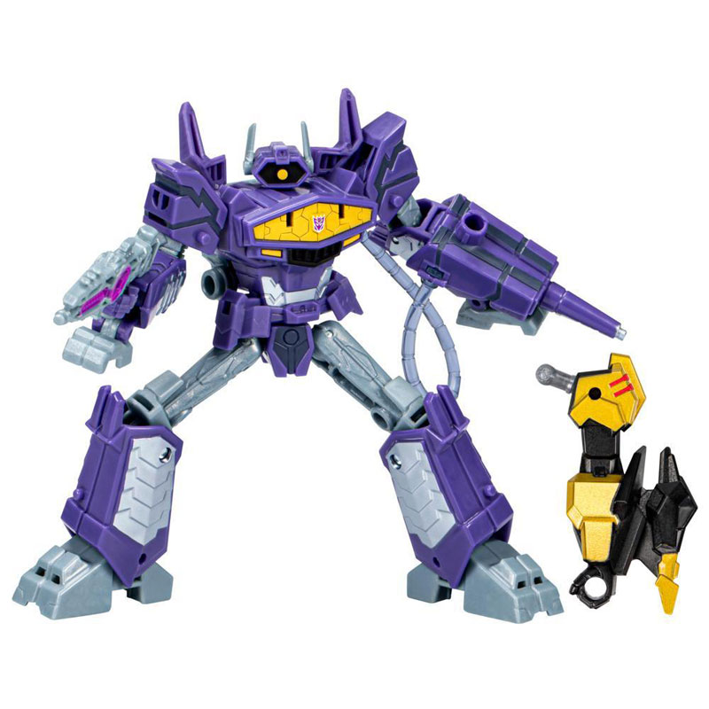 Hasbro Transformer EarthSpark Deluxe Class Shockwave 12cm
