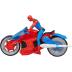 Hasbro Marvel Spider-Man Web Blast Cycle Kids Playset Spider-Man Όχημα και φιγούρα 10cm F6899