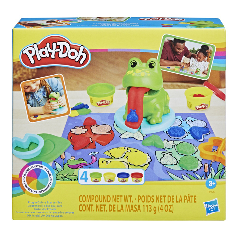 Hasbro Play-Doh Frog & Colors Starter Set F6926