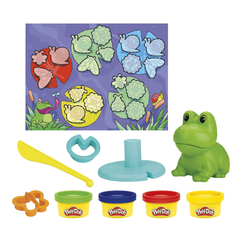 Hasbro Play-Doh Frog & Colors Starter Set F6926