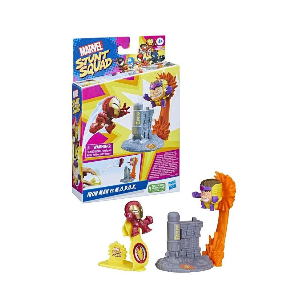 Hasbro Marvel Stunt Squad Iron Man vs M.O.D.O.K