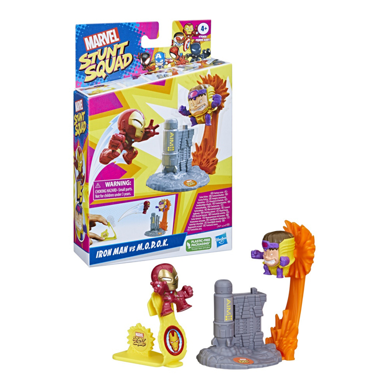 Hasbro Marvel Stunt Squad Iron Man vs M.O.D.O.K