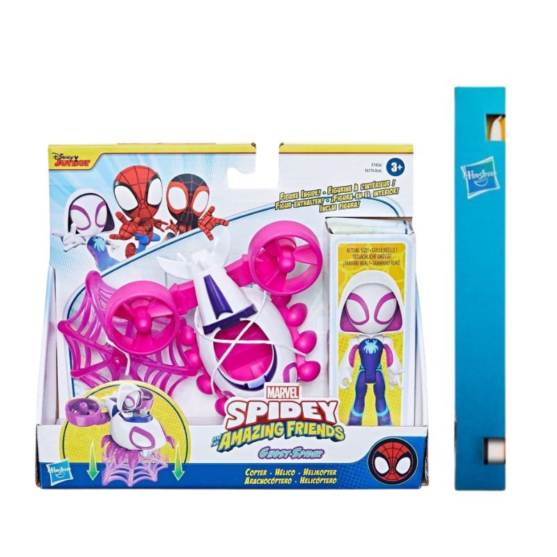 Λαμπάδα Marvel Spidey and His Amazing Friends Ghost Spider Copter Set F7456/F6776