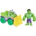 Hasbro Marvel Spidey and His Amazing Friends Hulk Smash Truck, Action Figure, Vehicle, and Accessory