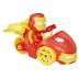 Hasbro Marvel Spidey and His Amazing Friends Iron Man Iron race Action Figure, Vehicle & Accessory