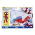 Hasbro Marvel Spidey And His Amazing Friends Spidey 10cm With Motorcycle F7459/F6777