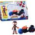 Hasbro Marvel Spidey And His Amazing Friends Miles "Spin" Morales 10cm With Motorcycle